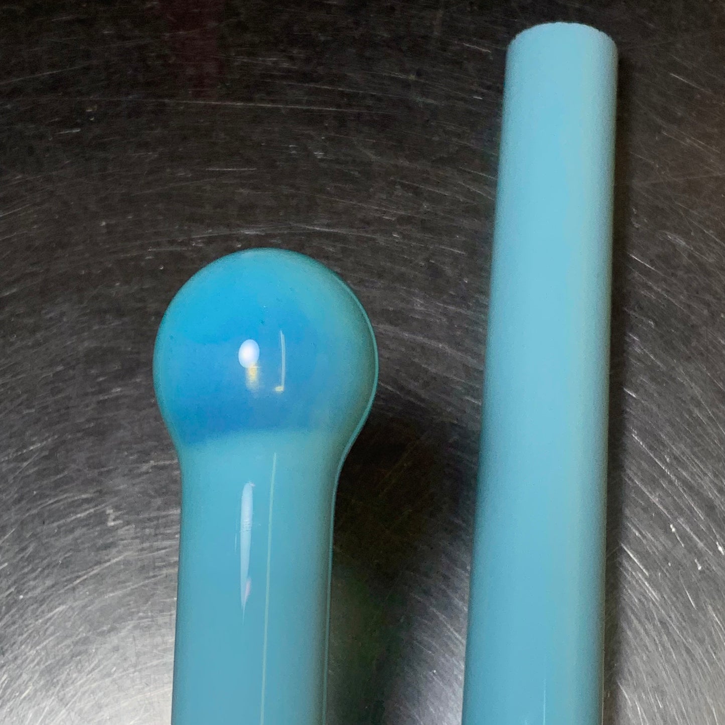 Marina over Blue Satin Tube