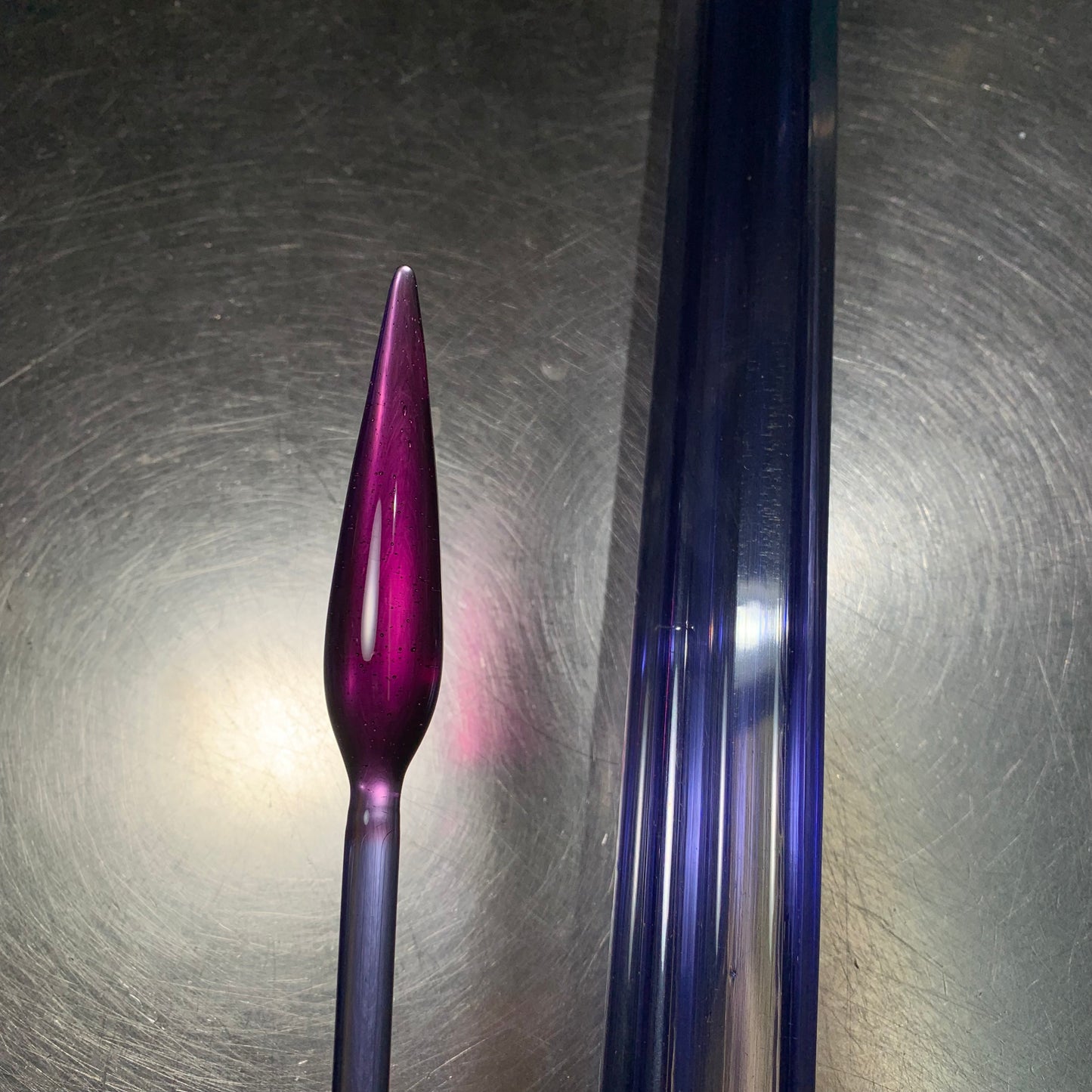 Transparent Gold Purple