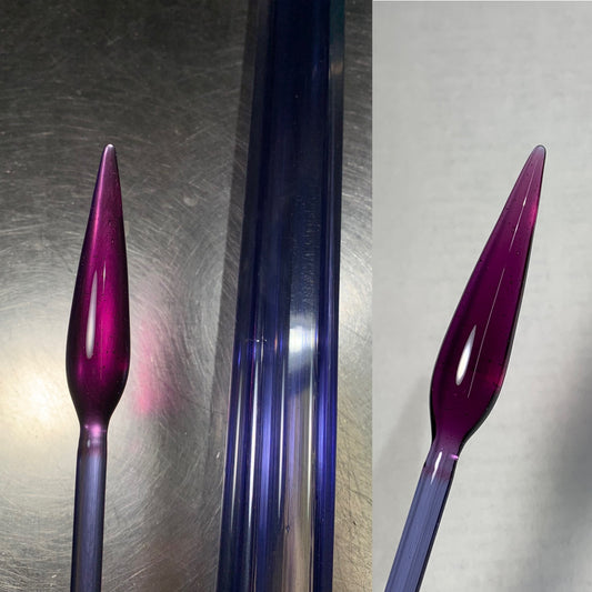 Transparent Gold Purple