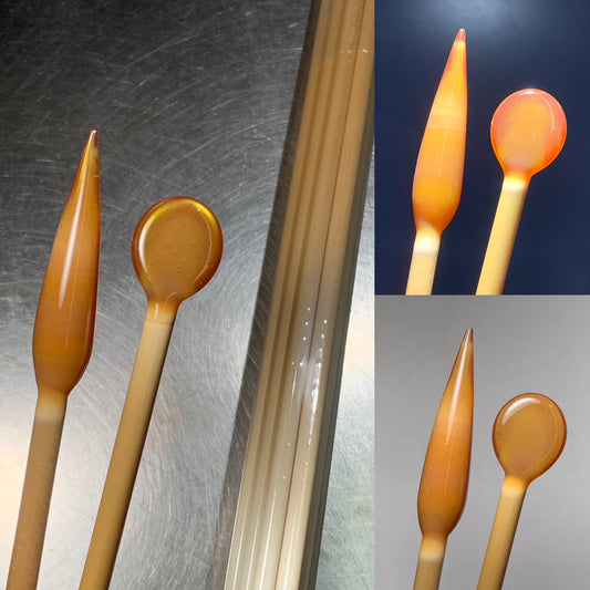 Dense Orange Opal (Unique) Rod