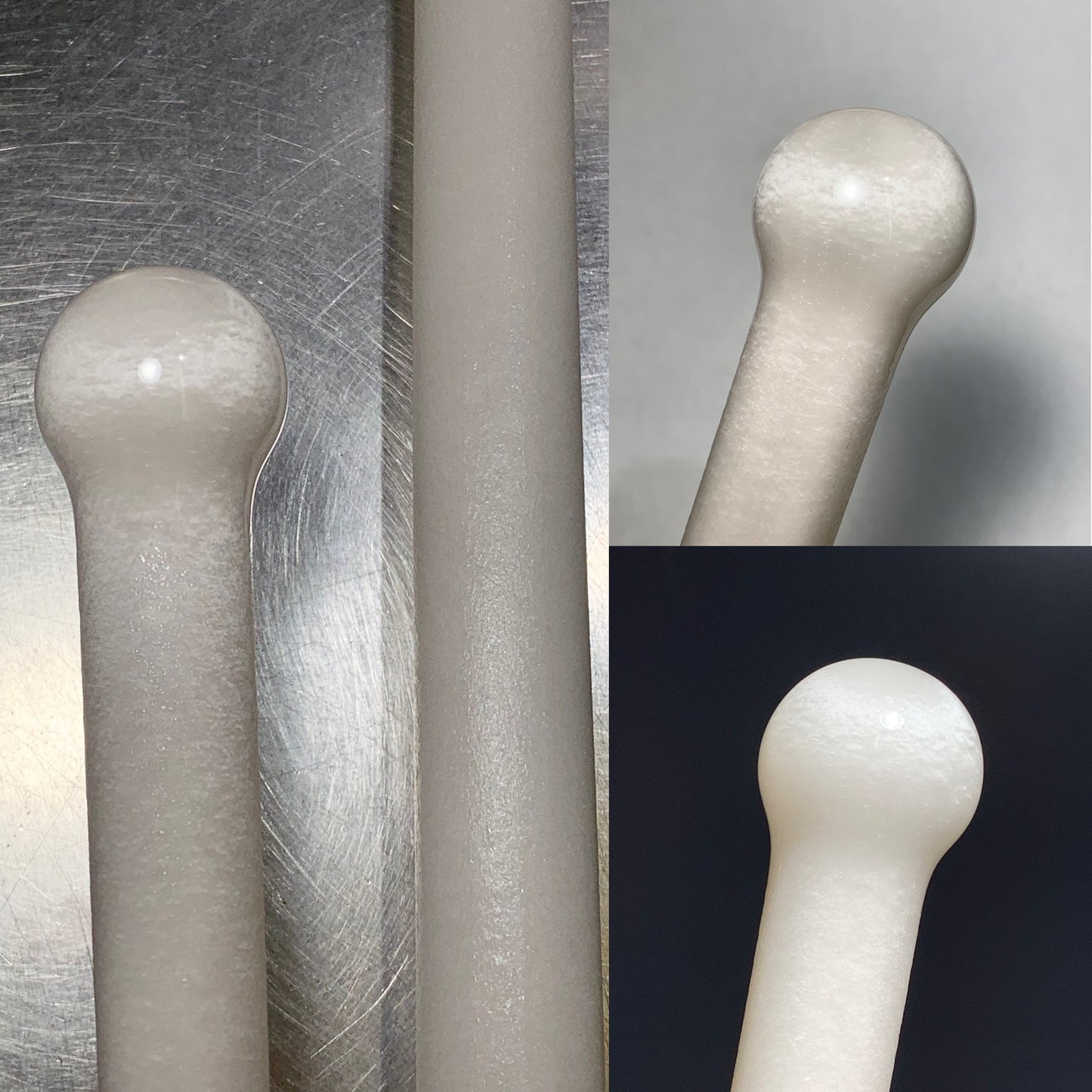 White Satin Tube