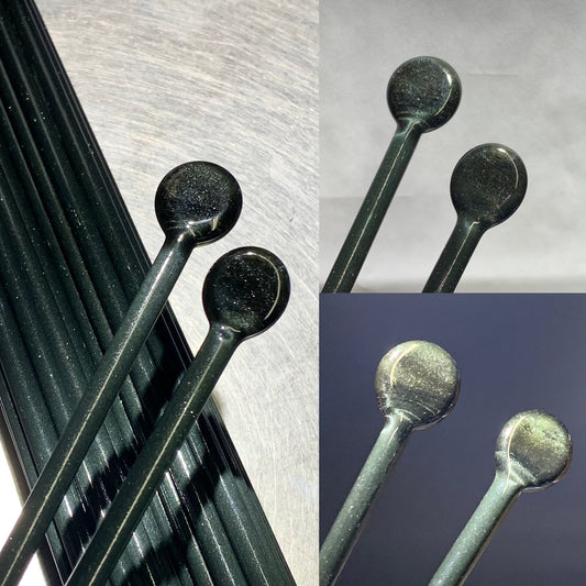 Exp. Dark Green Pearl Rod